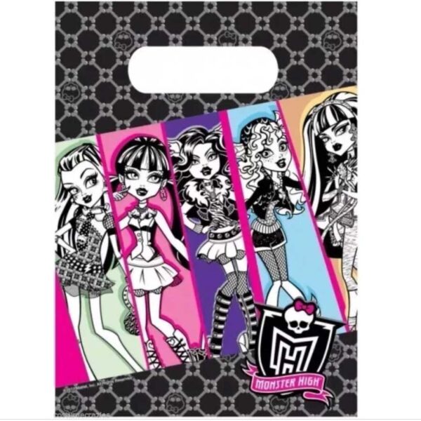 Monster High Loot Bags (8 count) Birthday Party Supplies