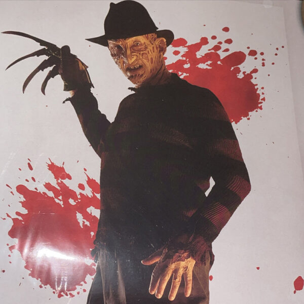 Nightmare on Elm Street Freddy Krueger Wall Decoration Scene Setter Halloween - Image 3