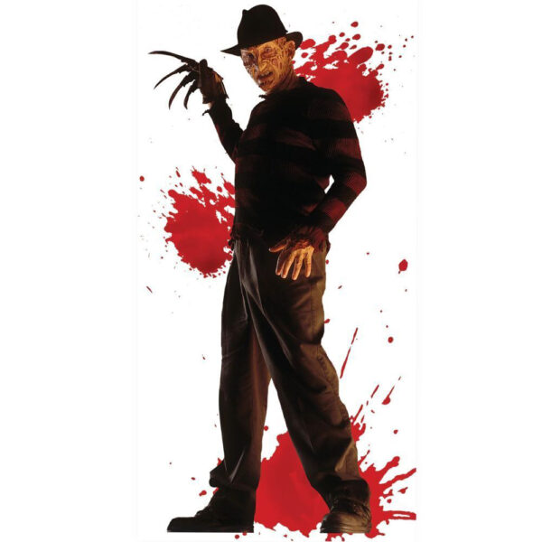 Nightmare on Elm Street Freddy Krueger Wall Decoration Scene Setter Halloween - Image 2