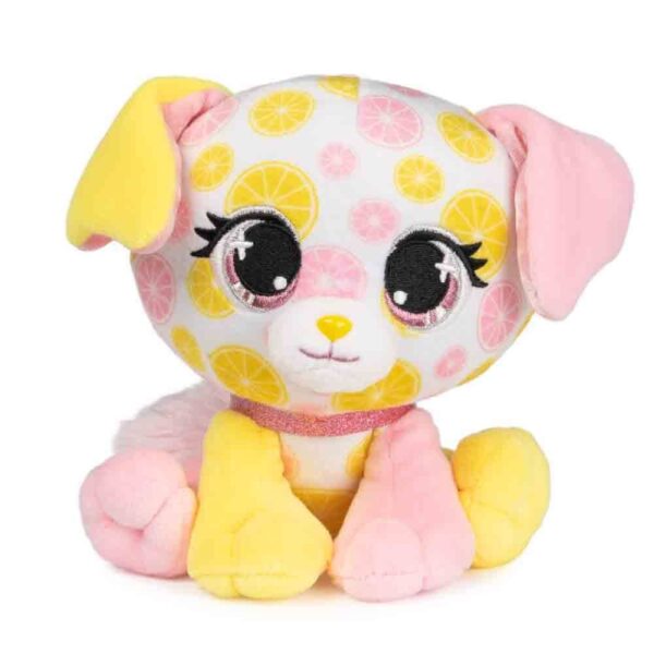 P.lushes Pets Juicy Jam: Capri Limone (Scented) Plush Puppy Toy - 14 cm