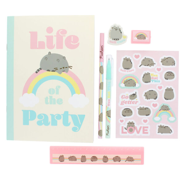 PUSHEEN THE CAT  SELF CARE CLUB: FRIENDSHIP SET 8 PC STATIONARY SET - Image 6