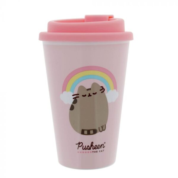 GUND PUSHEEN THE CAT - SELF CARE CLUB TRAVEL MUG - Image 6