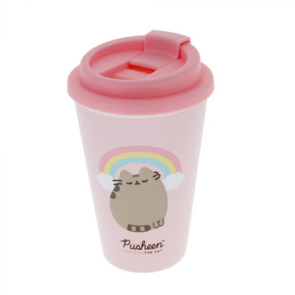 GUND PUSHEEN THE CAT - SELF CARE CLUB TRAVEL MUG - Image 5