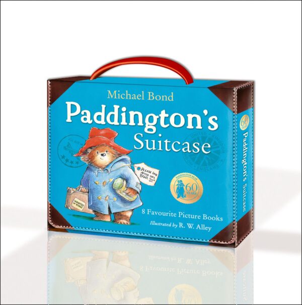 Paddington Bear Suitcase Adventures 8 Books Library Gift Set With Bonus Paddington Plush Toy - Image 2