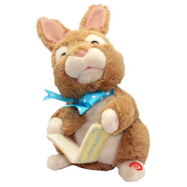 Peter Rabbit Story Teller Talking Plush Toy with Animatronics - 14" - Image 4