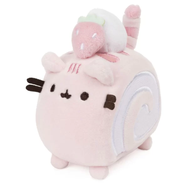 Pusheen the Cat Roll Cake Squishy Plush Toy - 9 cm