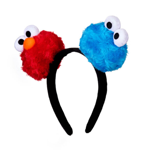 LICENSED SESAME STREET  HEADBAND FOR KIDS ELMO & COOKIE MONSTER - Image 2