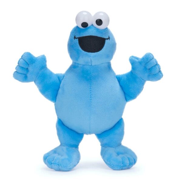 Sesame Street: Elmo and Cookie Monster Beanies Plush Toy - 16cm-18 cm (Sitting) - Image 5