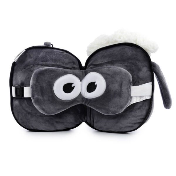 Shaun the Sheep: Travel Pillow & Eye Mask Set for Children and Adults - Image 5