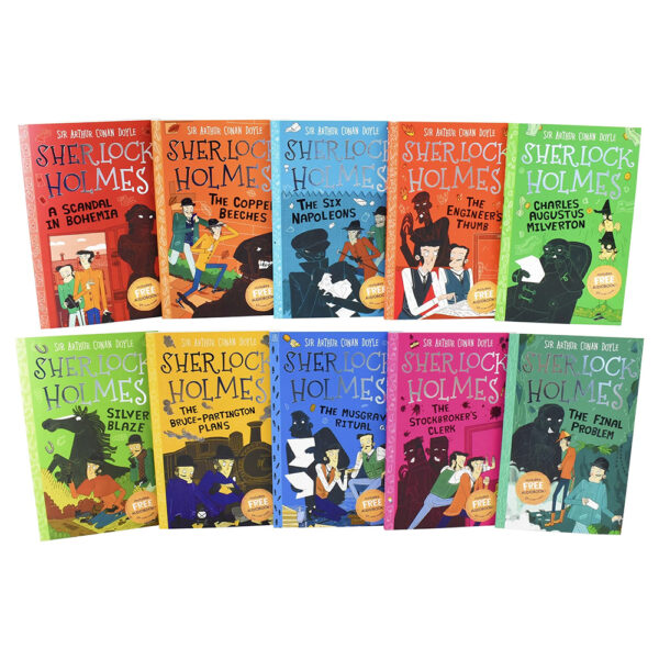 Sir Arthur Conan Doyle - The Sherlock Holmes Children's Collection: Mystery, Mischief and Mayhem (10 Books) - Image 5