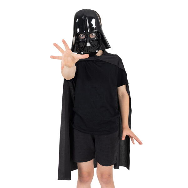 Star Wars Darth Vader 97 Cm Long Cape & Moulded Mask Halloween Costume - Child - Image 3