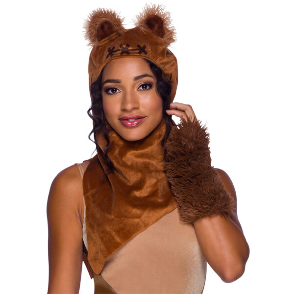 Star Wars Wicket Ewok Teddy Bear Classic Women's Costume - S: S/M - Image 2