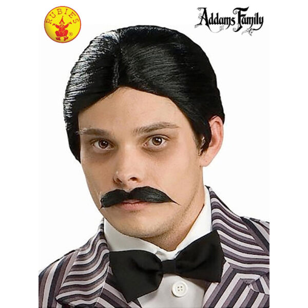 The Addams Family Gomez Wig & Moustache Costume Accessory