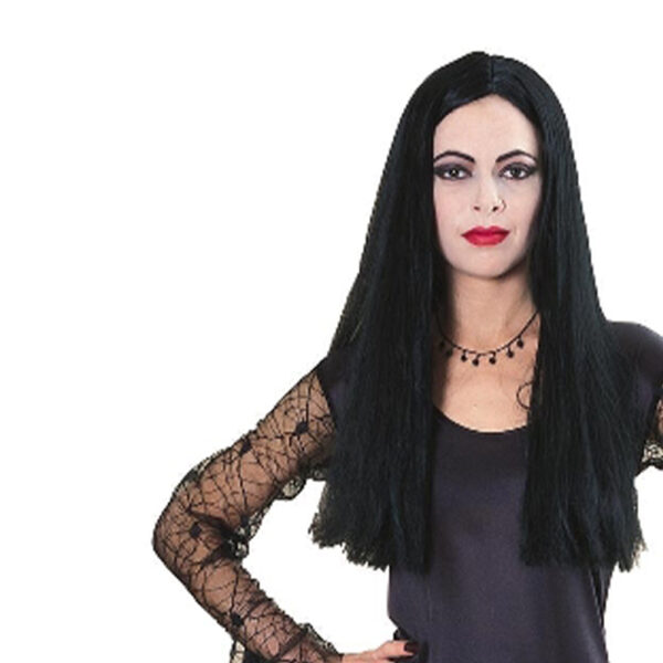 The Addams Family: Morticia Addams Women's Halloween Costume - Size M - Image 5