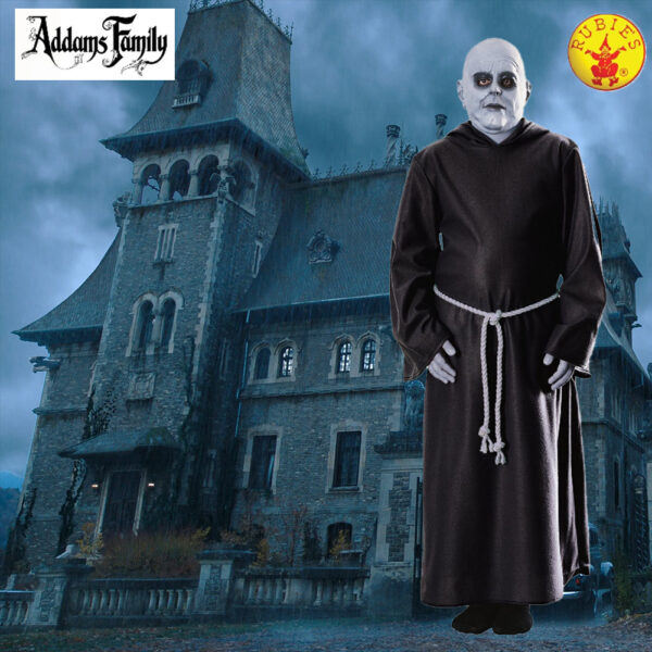 The Addams Family: Uncle Fester Boys Halloween Costume, 8-10yrs (L)