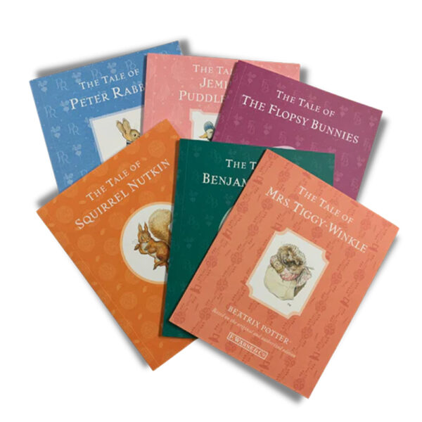 Beatrix Potter's The World Of Peter Rabbit Book Bag - 6 in 1 Book Collection - Image 2