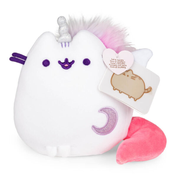 PUSHEEN THE CAT  SQUISHEEN: SUPER PUSHEENICORN SITTING POSE 16CM PLUSH TOY