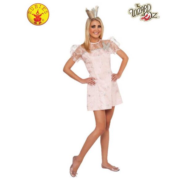 Wizard of Oz Deluxe Glinda the Good Witch Adult Book Week  Costume, S: Small