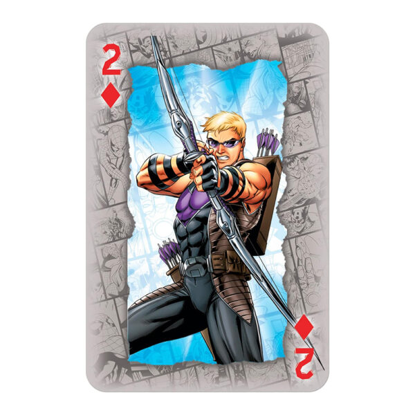 Waddingtons Playing Cards Game Licensed Marvel Supeheroes - Collectibles - Image 5