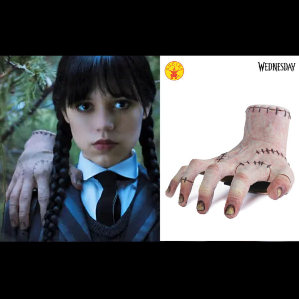 Wednesday Addams: The Thing Halloween Shoulder Sitter Costume Accessory