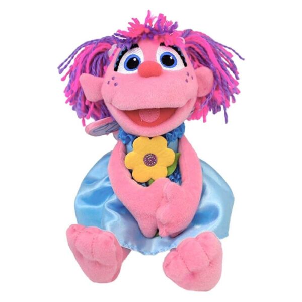 GUND SESAME STREET PLUSH SOFT BABY & TODDLER TOY ABBY CADABBY HOLDING FLOWER - Image 2