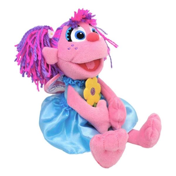 GUND SESAME STREET PLUSH SOFT BABY & TODDLER TOY ABBY CADABBY HOLDING FLOWER - Image 3