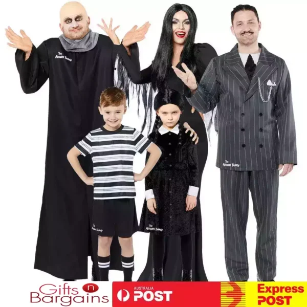 Mens Uncle Fester Nevermore Halloween The Addams Family Licensed Costume S: Std - Image 2