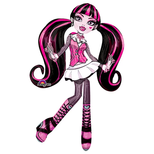 Monster High Airwalkers Draculaura Balloon 6 ft Halloween / Birthday Party Supplies