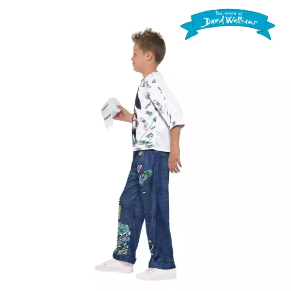 Smiffys Officially Licensed David Walliams Deluxe Billionaire Boy Costume Book Fancy Dress - Image 4