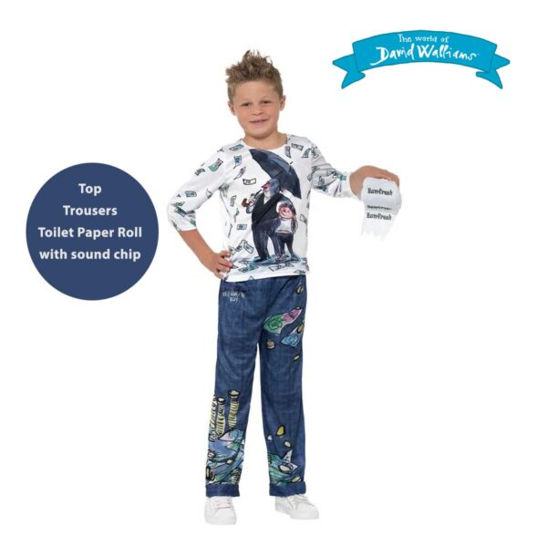 Smiffys Officially Licensed David Walliams Deluxe Billionaire Boy Costume Book Fancy Dress