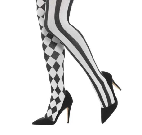 Harlequin tights for Women, Smiffy's - Image 2