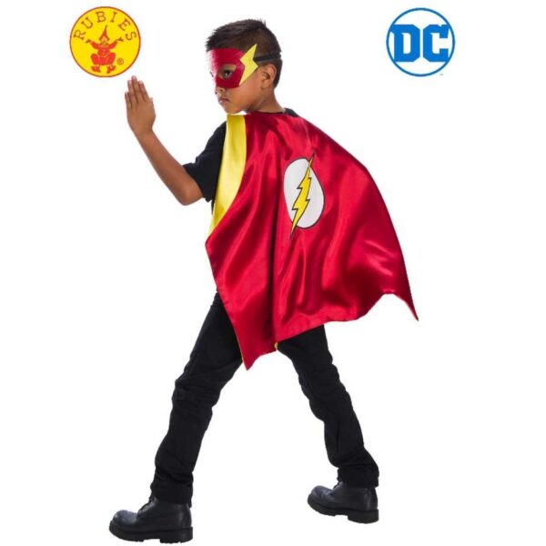 Dc Comics Boys Costume Child Cape Set - The Flash