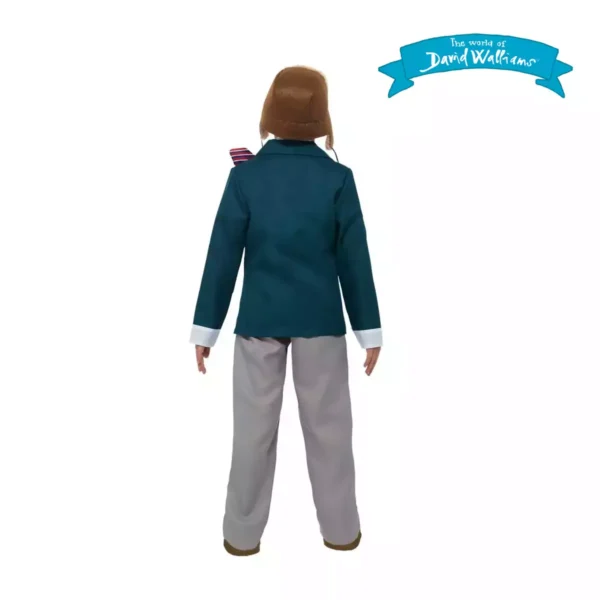 David Walliams Deluxe Grandpa's Great Escape Child Costume - Blue S: Small (4-6y) - Image 4