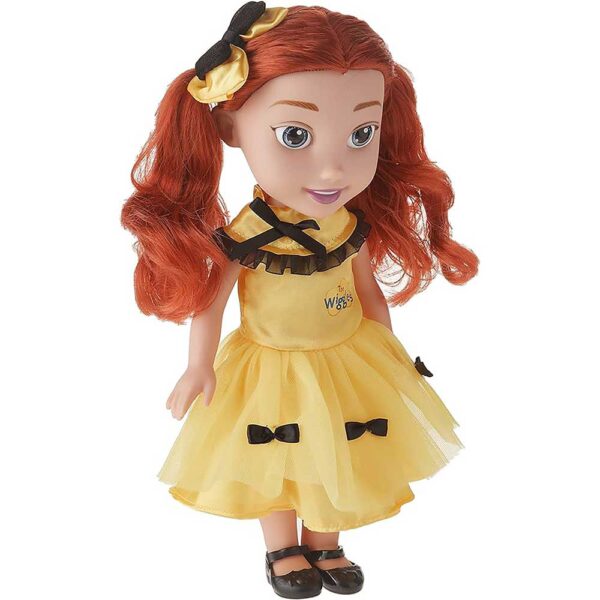 The Wiggles Emma Ballerina Doll 15" with Signature Bow & 2 Interchangeable Dresses - Image 4