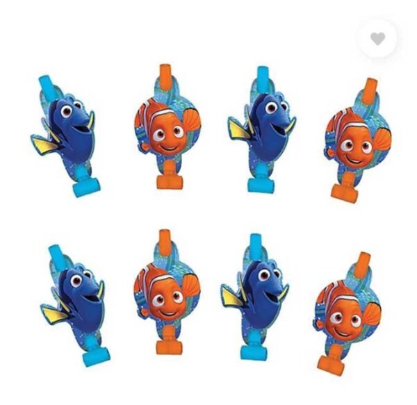 Finding Dory and Nemo Blowouts Birthday Party Favors 8 Per Package New