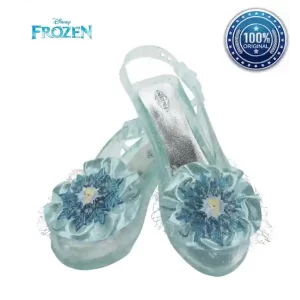 Authentic Disney Frozen Elsa Sparkle Costume Accessory Shoes 4+