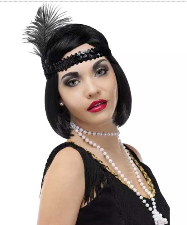 Instant 1920s Flapper Kit - Gatsby Costume Accessory 3 Pcs