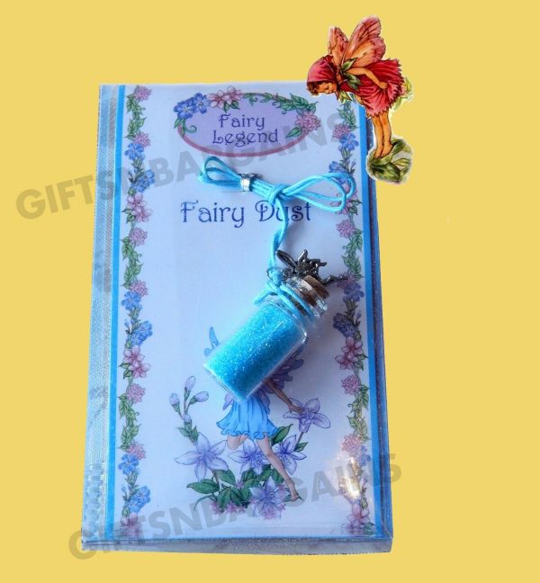 3 x FAIRY PIXIE DUST NECKLACE BOTTLES CHARMS GIRLS PARTY FAVOURS GIFT TINKERBELL - Image 6