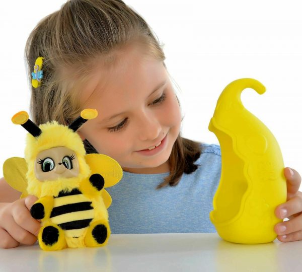 Bush Baby World Friends Bree the Bee Soft Toy Plush Playset Sleepy Pod Girl Gift - Image 4