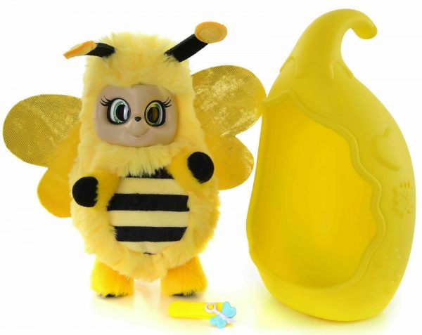 Bush Baby World Friends Bree the Bee Soft Toy Plush Playset Sleepy Pod Girl Gift