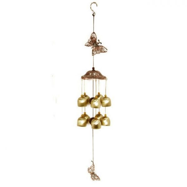 Butterfly Wind Chime Mothers Day Gift Hanging Bells Home Garden Ornament Decor - Image 3