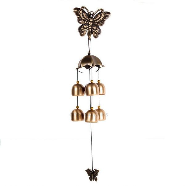 Butterfly Wind Chime Mothers Day Gift Hanging Bells Home Garden Ornament Decor