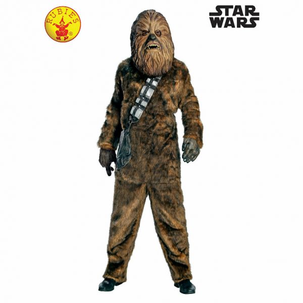 CHEWBACCA PREMIUM ADULT STAR WARS COSTUME MENS WOOKIE HALLOWEEN FANCY DRESS XL - Image 3