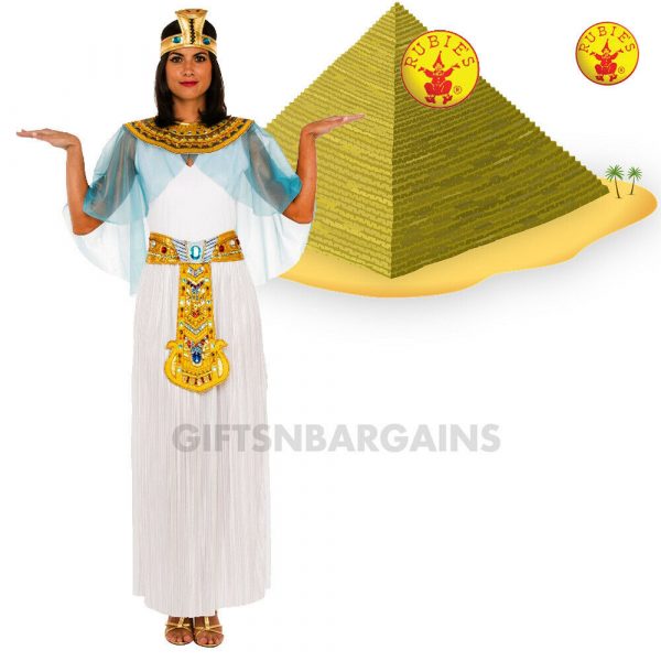 CLEOPATRA QUEEN OF THE NILE COSTUME ADULT EGYPTIAN PRINCESS PHARAOH HALLOWEEN - Image 3