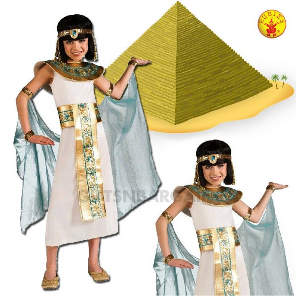 CLEOPATRA QUEEN OF THE NILE COSTUME BOOKWEEK CHILD GIRL EGYPTIAN ROMAN GREEK M/L