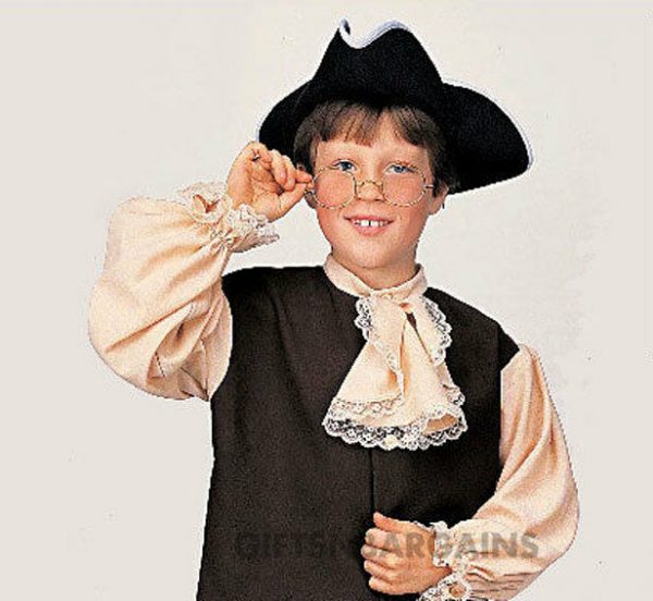 Colonial Boys Historical Child Costume American Settlers British 100 Days School - Image 3