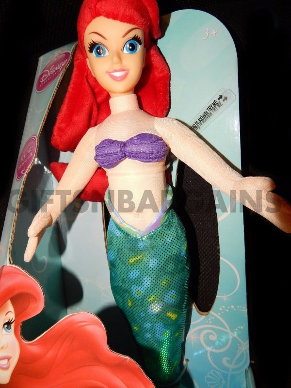 Disney Ariel Little Mermaid 40cm Motion Activated Plush Toy Sound & Phrases Gift - Image 3