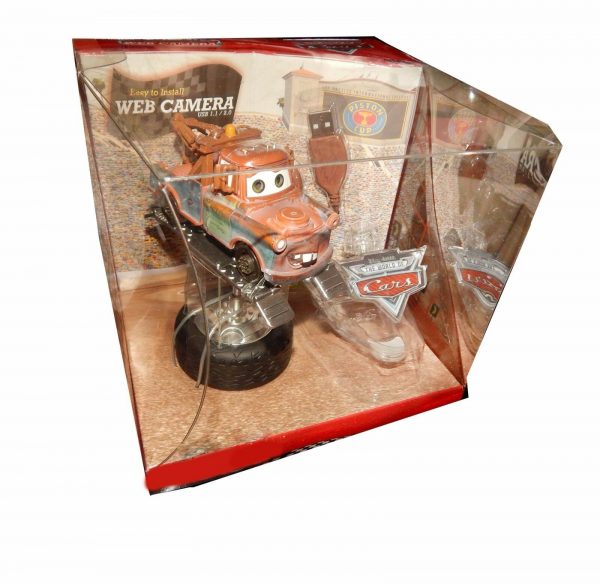 Disney Pixar CARS MATER USB 2.0 & MINI USB 1.1 WEBCAM Camera Gift Boxed Boys - Image 3