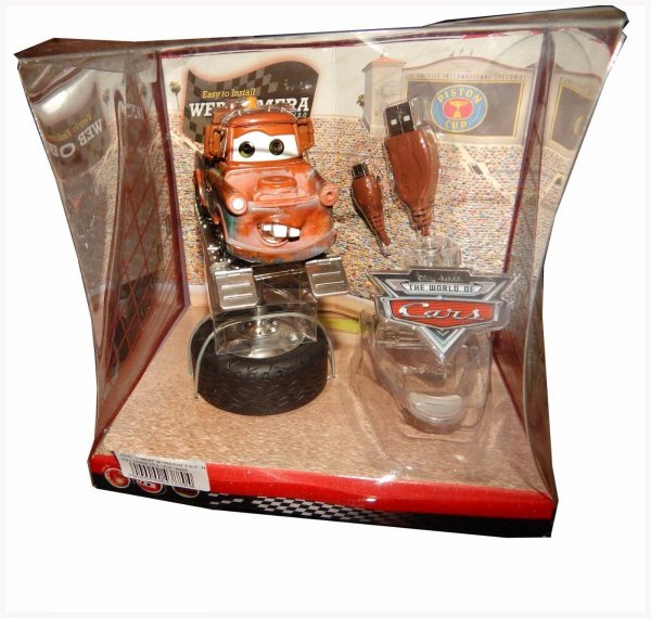 Disney Pixar CARS MATER USB 2.0 & MINI USB 1.1 WEBCAM Camera Gift Boxed Boys