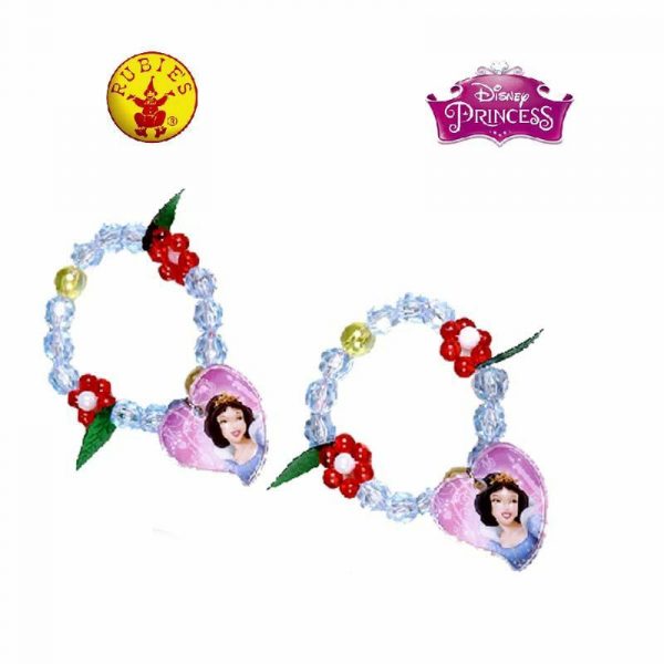 Disney Princess Jewelled Bracelets Pair Cylinder Christmas Girls Gift Stocking